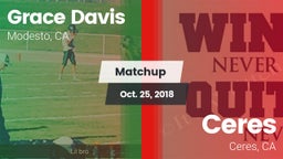 Matchup: Grace Davis High Sch vs. Ceres  2018
