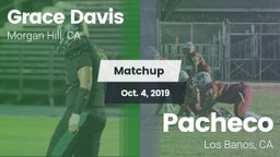 Matchup: Grace Davis High Sch vs. Pacheco  2019