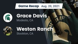 Recap: Grace Davis  vs. Weston Ranch  2021
