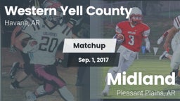 Matchup: Western Yell County  vs. Midland  2017