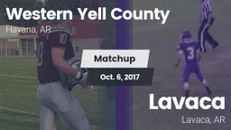 Matchup: Western Yell County  vs. Lavaca  2017