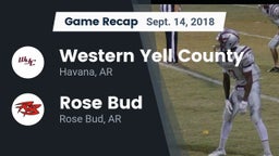 Recap: Western Yell County  vs. Rose Bud  2018