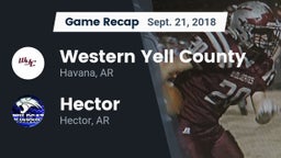 Recap: Western Yell County  vs. Hector  2018