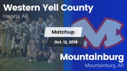 Matchup: Western Yell County  vs. Mountainburg  2018