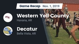 Recap: Western Yell County  vs. Decatur  2019