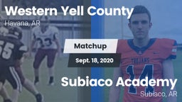 Matchup: Western Yell County  vs. Subiaco Academy 2020