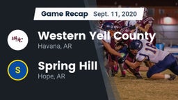 Recap: Western Yell County  vs. Spring Hill  2020