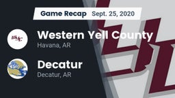 Recap: Western Yell County  vs. Decatur  2020