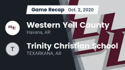 Recap: Western Yell County  vs. Trinity Christian School  2020