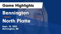 Bennington  vs North Platte  Game Highlights - Sept. 10, 2022