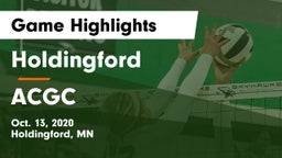 Holdingford  vs ACGC Game Highlights - Oct. 13, 2020