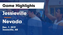 Jessieville  vs Nevada Game Highlights - Dec. 7, 2019