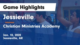 Jessieville  vs Christian Ministries Academy Game Highlights - Jan. 10, 2020