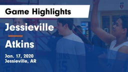 Jessieville  vs Atkins  Game Highlights - Jan. 17, 2020