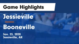 Jessieville  vs Booneville  Game Highlights - Jan. 23, 2020