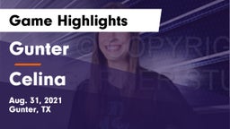 Gunter  vs Celina  Game Highlights - Aug. 31, 2021