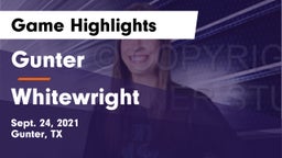 Gunter  vs Whitewright  Game Highlights - Sept. 24, 2021