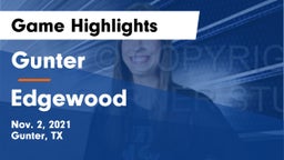 Gunter  vs Edgewood  Game Highlights - Nov. 2, 2021