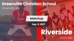 Matchup: Greenville Christian vs. Riverside  2017