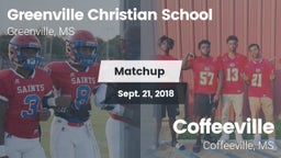 Matchup: Greenville Christian vs. Coffeeville  2018