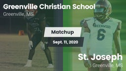 Matchup: Greenville Christian vs. St. Joseph  2020