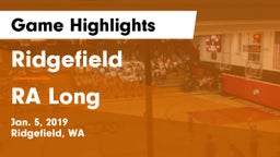 Ridgefield  vs RA Long  Game Highlights - Jan. 5, 2019