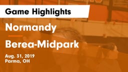 Normandy  vs Berea-Midpark  Game Highlights - Aug. 31, 2019