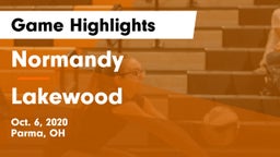 Normandy  vs Lakewood  Game Highlights - Oct. 6, 2020