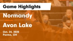 Normandy  vs Avon Lake  Game Highlights - Oct. 24, 2020