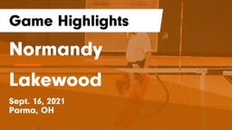 Normandy  vs Lakewood  Game Highlights - Sept. 16, 2021