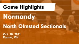 Normandy  vs North Olmsted Sectionals Game Highlights - Oct. 20, 2021