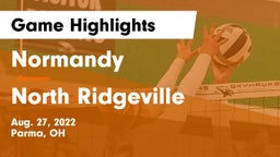 Normandy  vs North Ridgeville  Game Highlights - Aug. 27, 2022