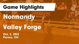 Normandy  vs Valley Forge Game Highlights - Oct. 5, 2023