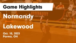 Normandy  vs Lakewood  Game Highlights - Oct. 10, 2023