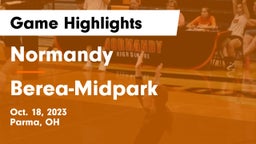 Normandy  vs Berea-Midpark  Game Highlights - Oct. 18, 2023