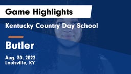 Kentucky Country Day School vs Butler  Game Highlights - Aug. 30, 2022
