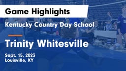 Kentucky Country Day School vs Trinity Whitesville Game Highlights - Sept. 15, 2023
