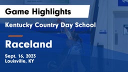 Kentucky Country Day School vs Raceland  Game Highlights - Sept. 16, 2023