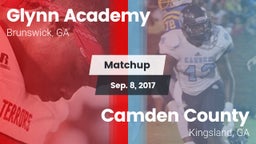 Matchup: Glynn Academy High vs. Camden County  2017