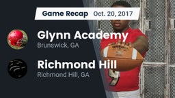 Recap: Glynn Academy  vs. Richmond Hill  2017