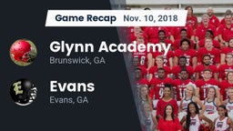 Recap: Glynn Academy  vs. Evans  2018