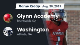 Recap: Glynn Academy  vs. Washington  2019