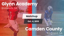Matchup: Glynn Academy High vs. Camden County  2019