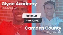 Matchup: Glynn Academy High vs. Camden County  2020