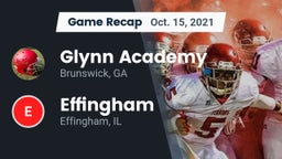 Recap: Glynn Academy  vs. Effingham  2021