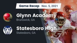 Recap: Glynn Academy  vs. Statesboro High 2021