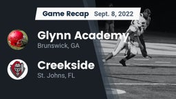 Recap: Glynn Academy  vs. Creekside  2022