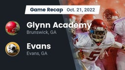 Recap: Glynn Academy  vs. Evans  2022