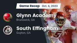 Recap: Glynn Academy  vs. South Effingham  2023