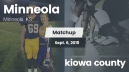 Matchup: Minneola High vs. kiowa county 2019